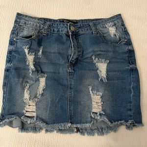 Jean skirt